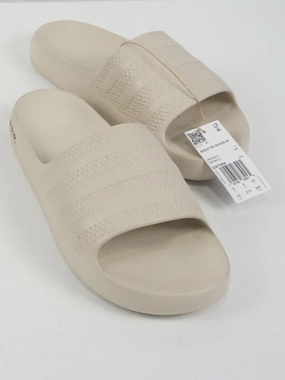 Adidas Adilette Ayoon Textured Slides Casual Beach Cruise Travel School Work
